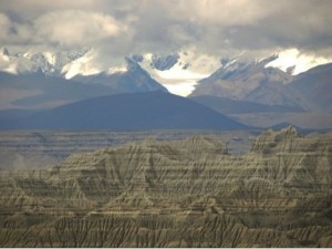 LiveScience.com/Xiaoming Wang - The Zanda Basin in Tibet.