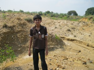 Riffin T Sajeev in Karai formation ( World Fossil Society@2011)